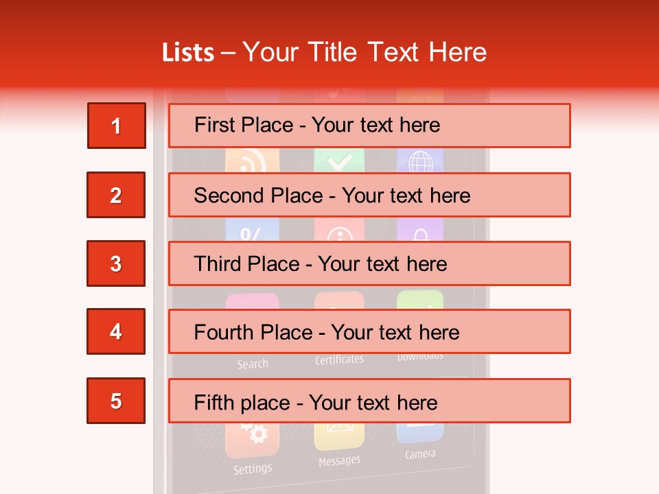 Black Messaging Dialing PowerPoint Template