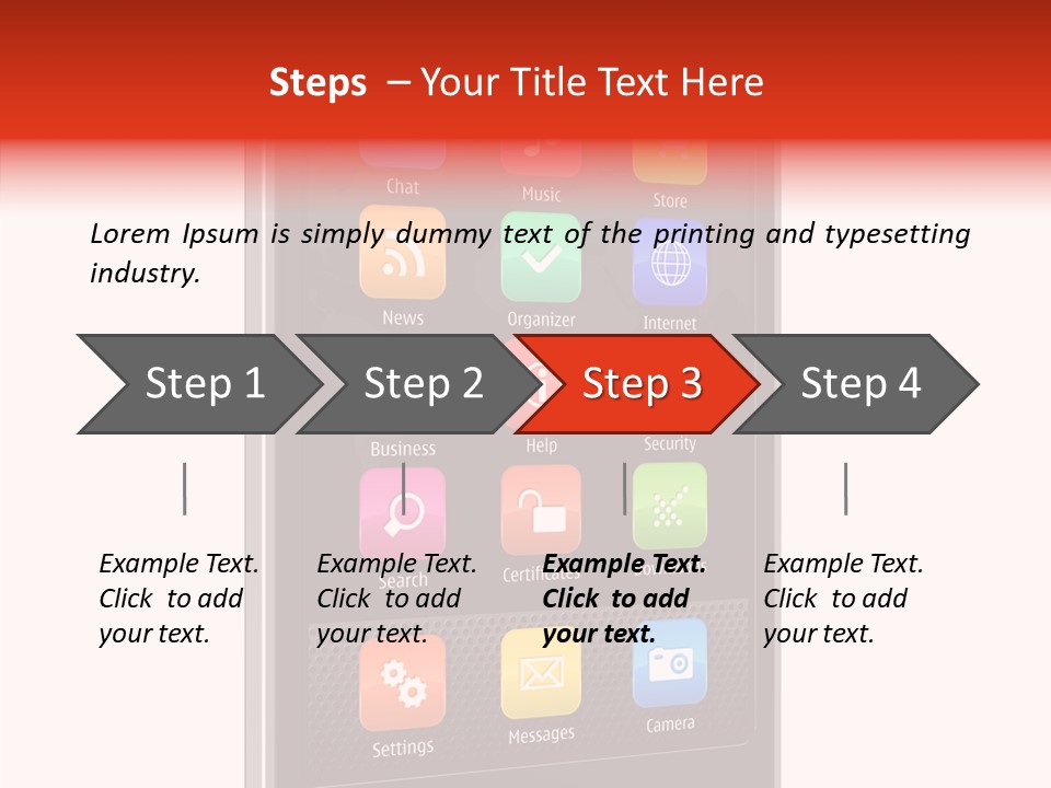 Black Messaging Dialing PowerPoint Template