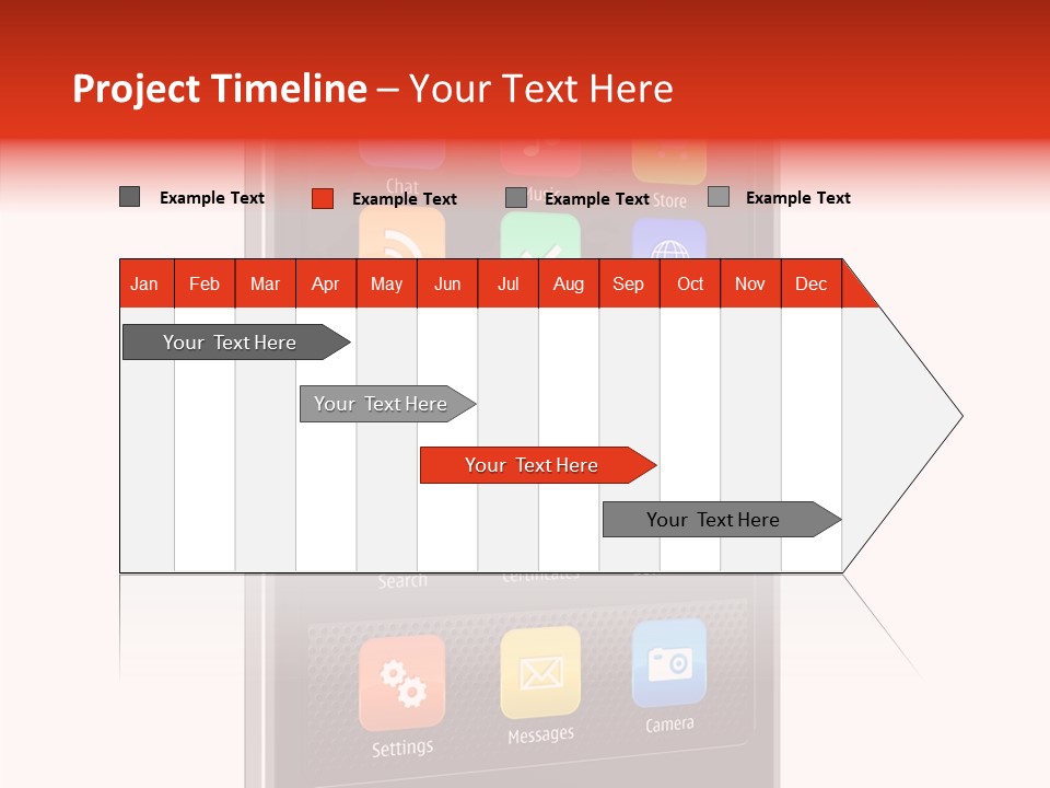 Black Messaging Dialing PowerPoint Template