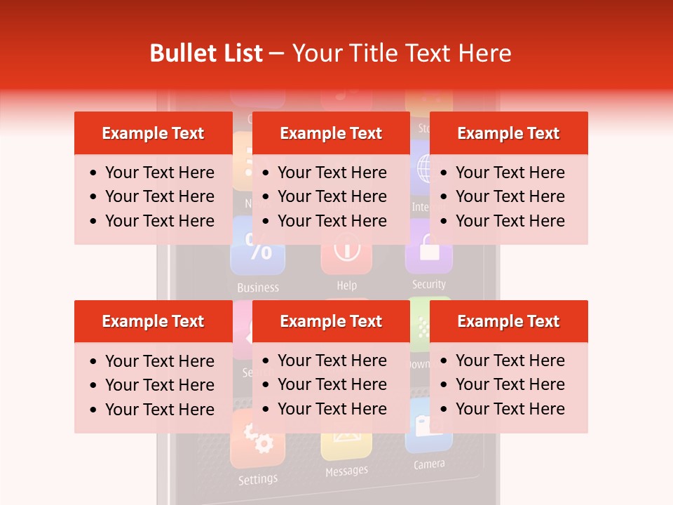 Black Messaging Dialing PowerPoint Template
