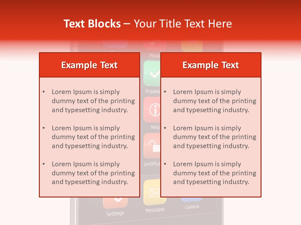 Black Messaging Dialing PowerPoint Template