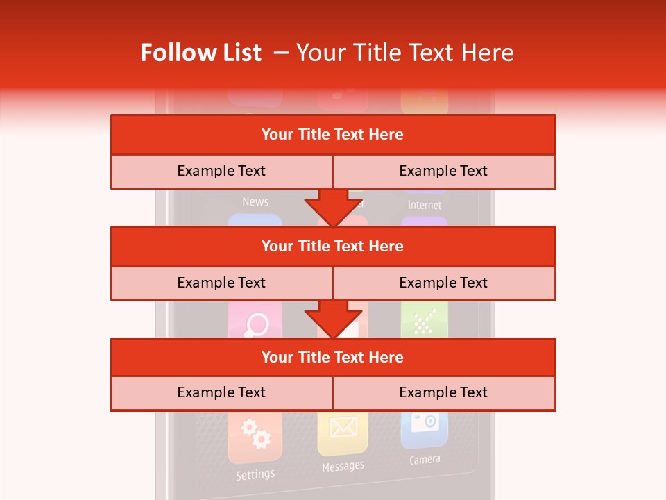 Black Messaging Dialing PowerPoint Template