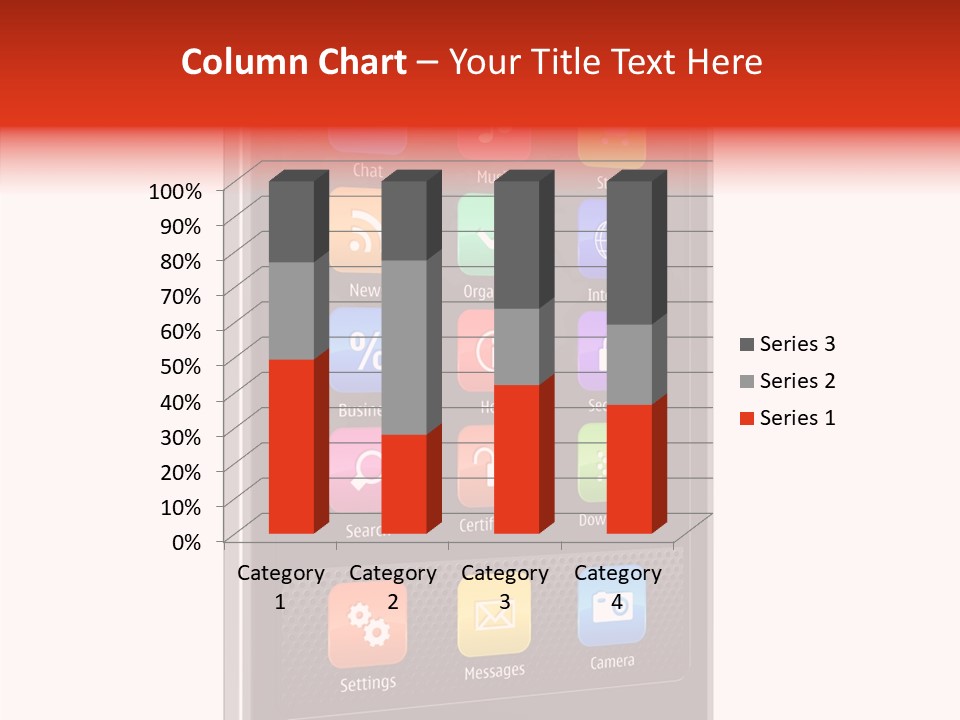 Black Messaging Dialing PowerPoint Template