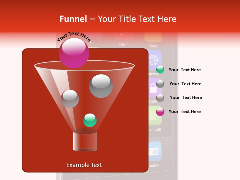 Black Messaging Dialing PowerPoint Template
