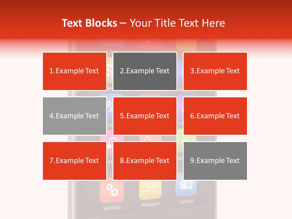Black Messaging Dialing PowerPoint Template
