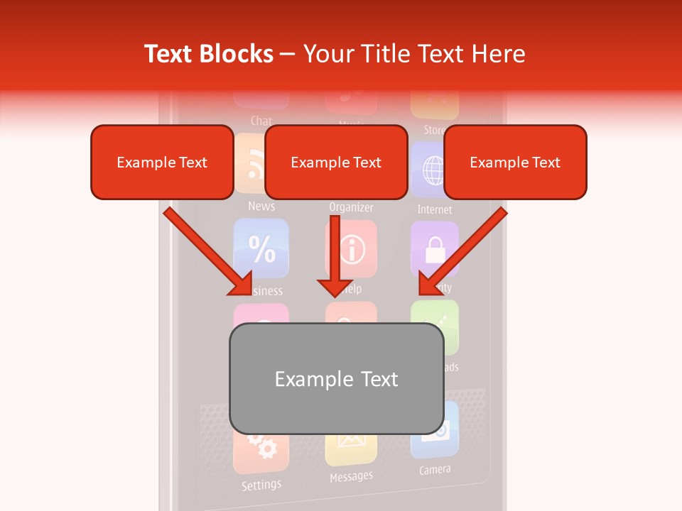 Black Messaging Dialing PowerPoint Template