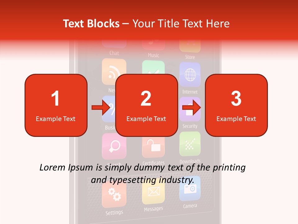 Black Messaging Dialing PowerPoint Template