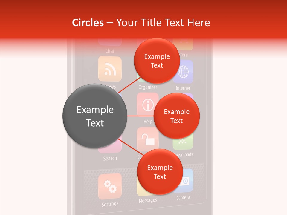 Black Messaging Dialing PowerPoint Template