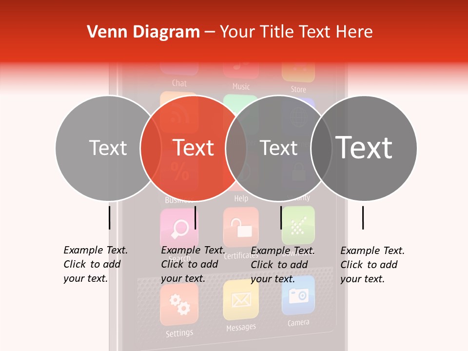 Black Messaging Dialing PowerPoint Template