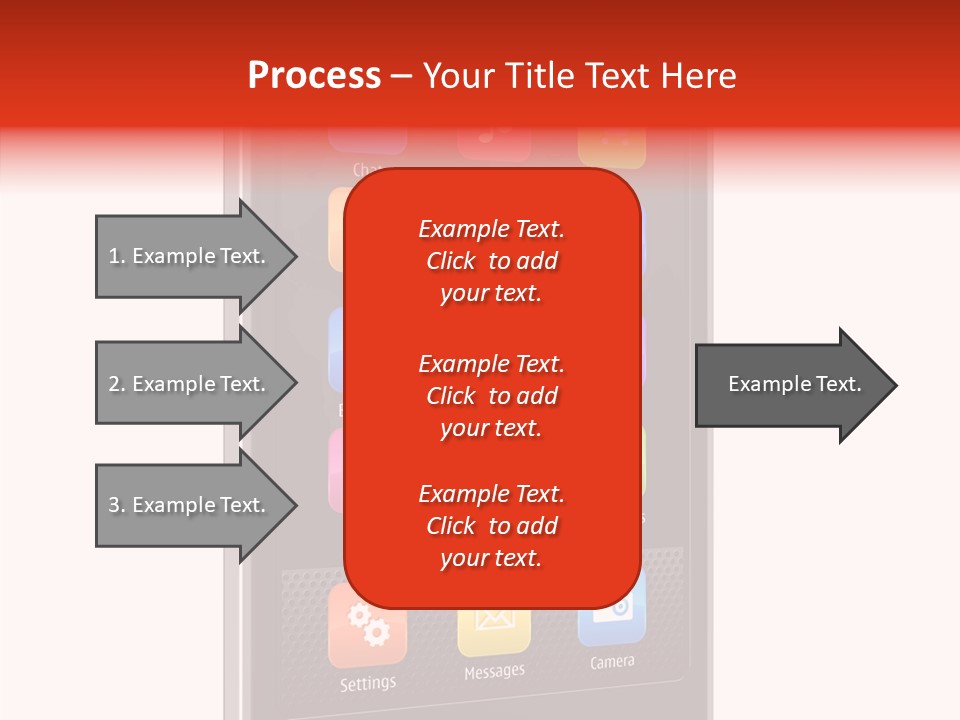 Black Messaging Dialing PowerPoint Template