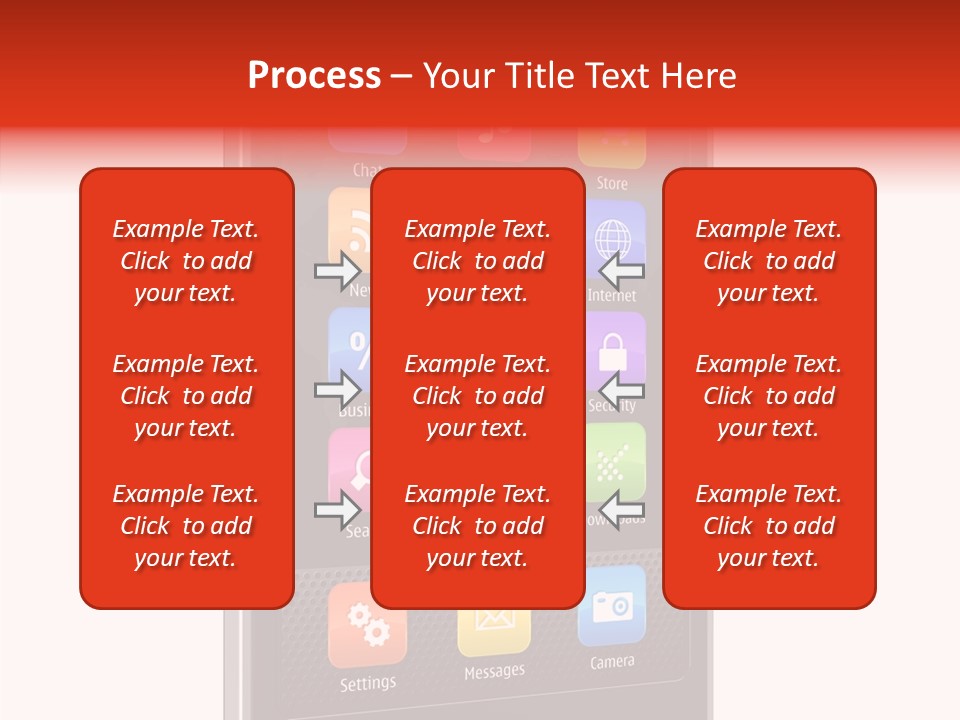 Black Messaging Dialing PowerPoint Template