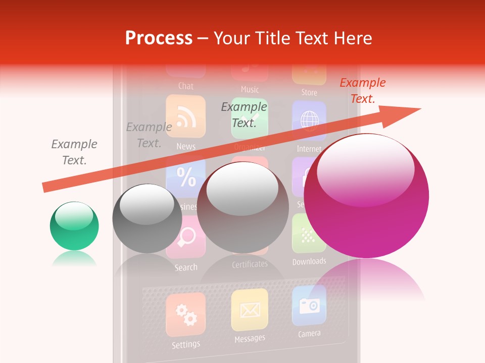 Black Messaging Dialing PowerPoint Template