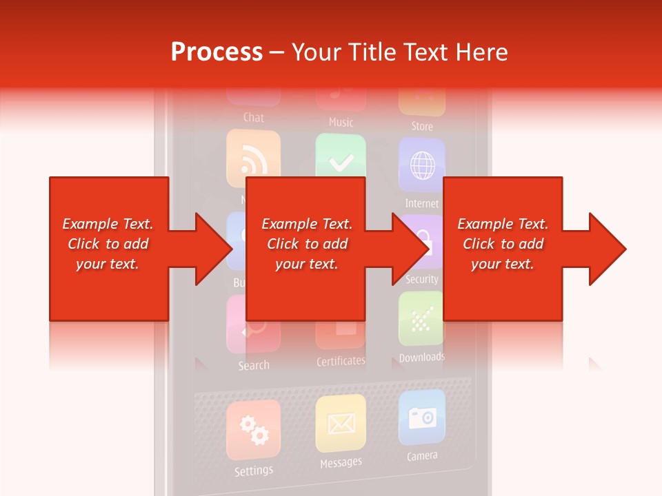 Black Messaging Dialing PowerPoint Template
