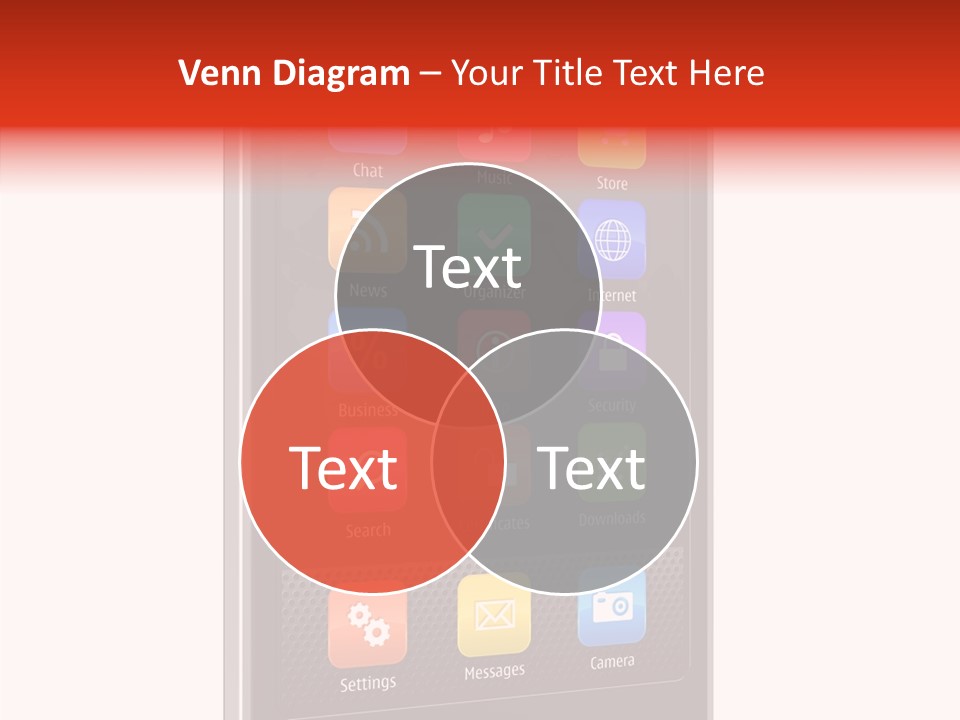 Black Messaging Dialing PowerPoint Template