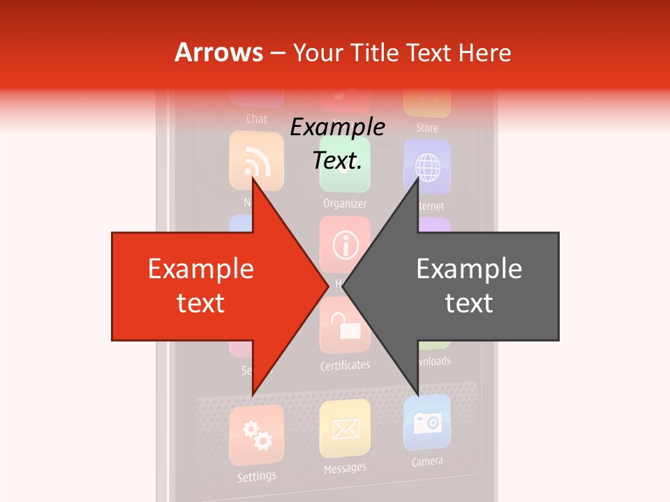 Black Messaging Dialing PowerPoint Template