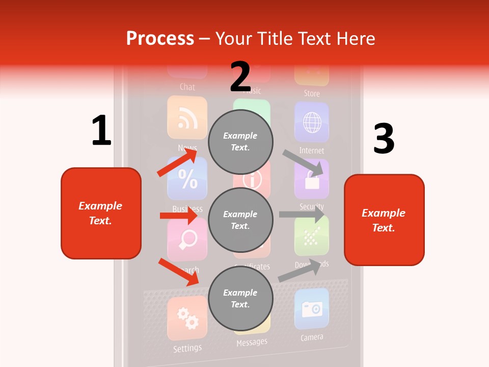 Black Messaging Dialing PowerPoint Template