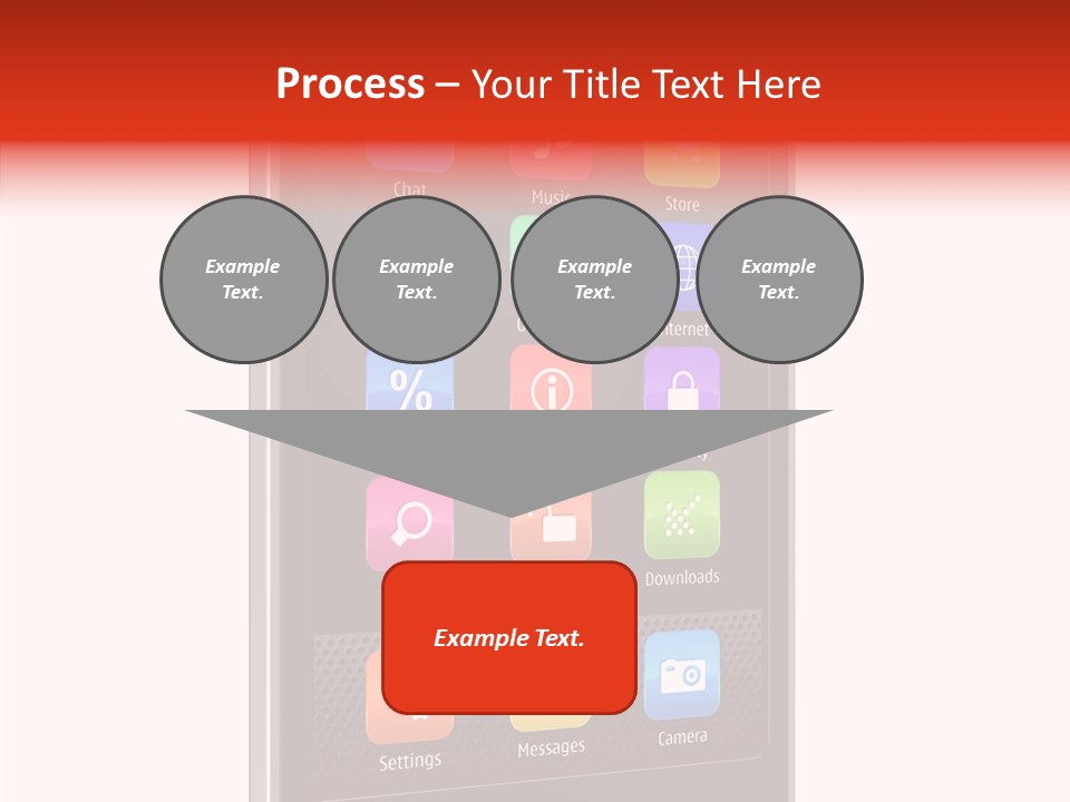 Black Messaging Dialing PowerPoint Template