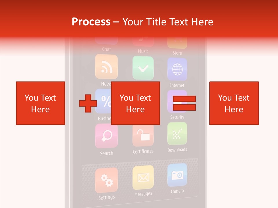 Black Messaging Dialing PowerPoint Template
