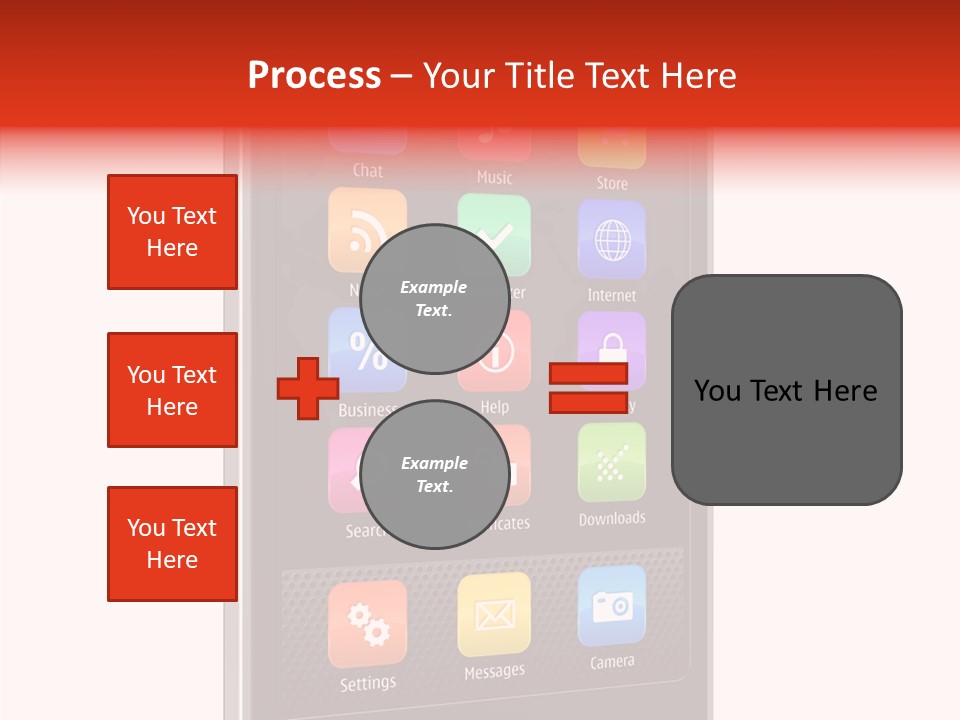 Black Messaging Dialing PowerPoint Template