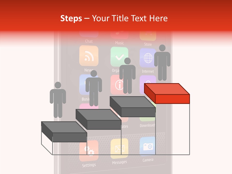 Black Messaging Dialing PowerPoint Template