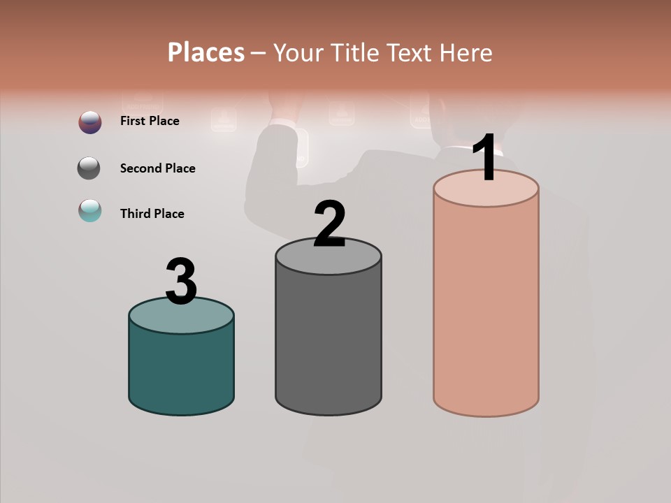 Future E Mail Symbol PowerPoint Template