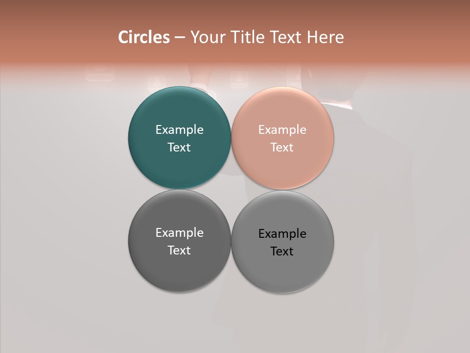 Future E Mail Symbol PowerPoint Template