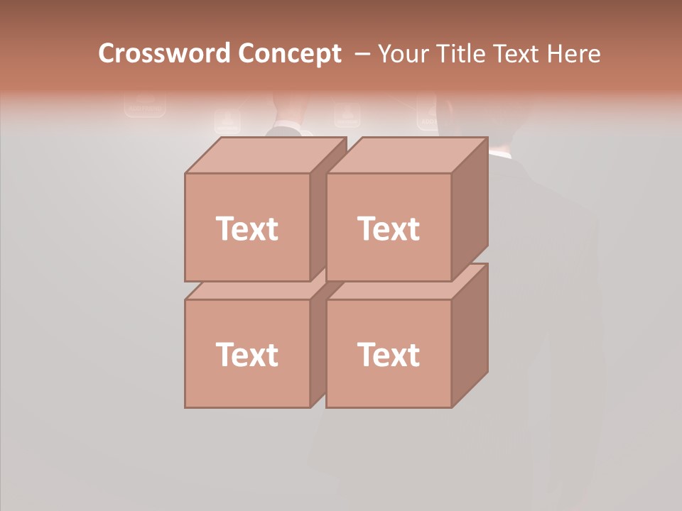 Future E Mail Symbol PowerPoint Template