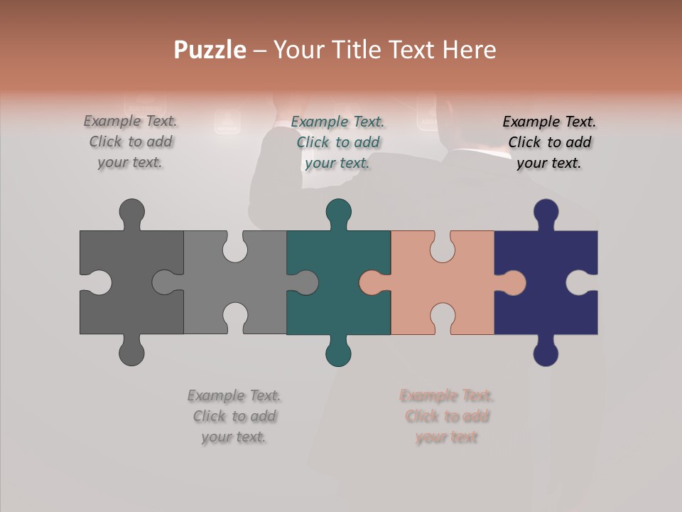 Future E Mail Symbol PowerPoint Template