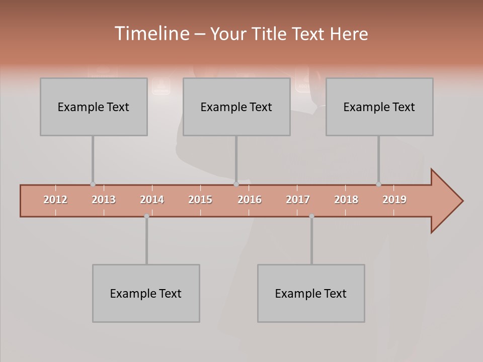Future E Mail Symbol PowerPoint Template
