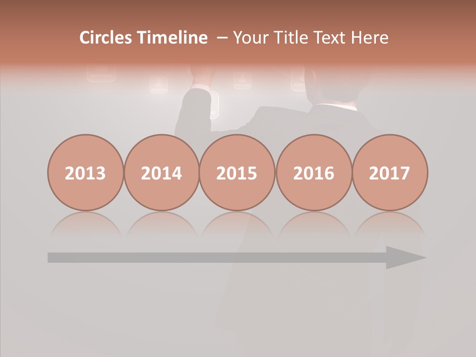 Future E Mail Symbol PowerPoint Template
