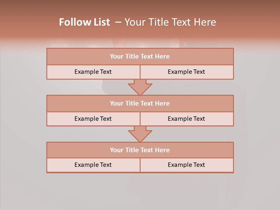 Future E Mail Symbol PowerPoint Template