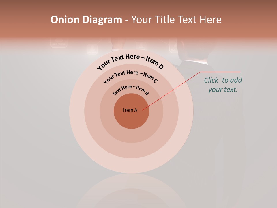 Future E Mail Symbol PowerPoint Template