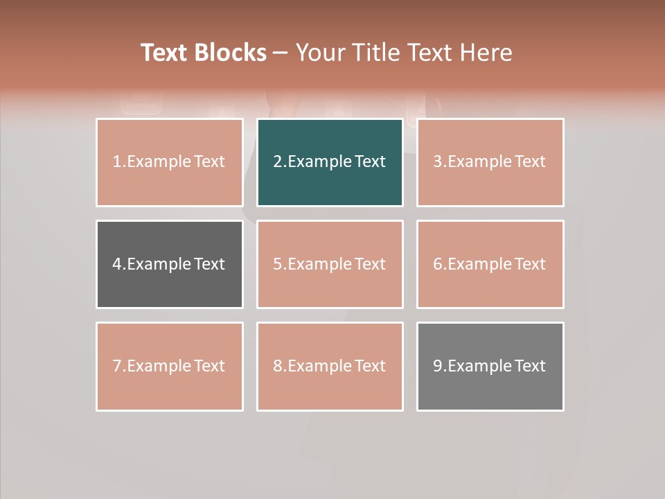 Future E Mail Symbol PowerPoint Template