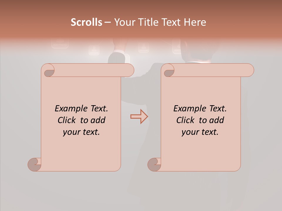 Future E Mail Symbol PowerPoint Template