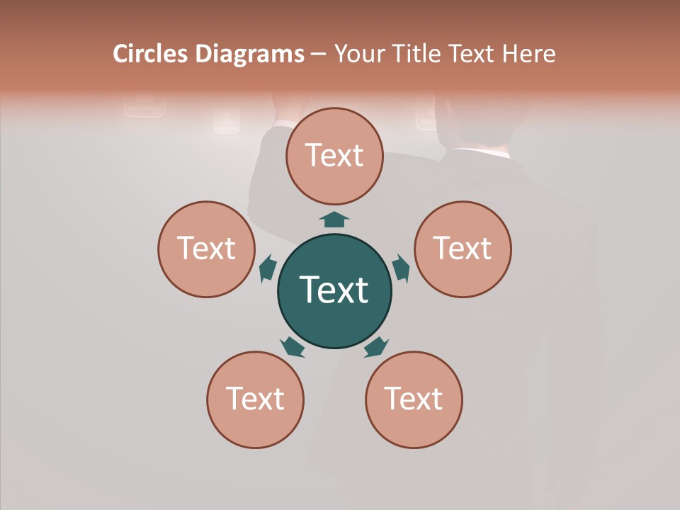 Future E Mail Symbol PowerPoint Template