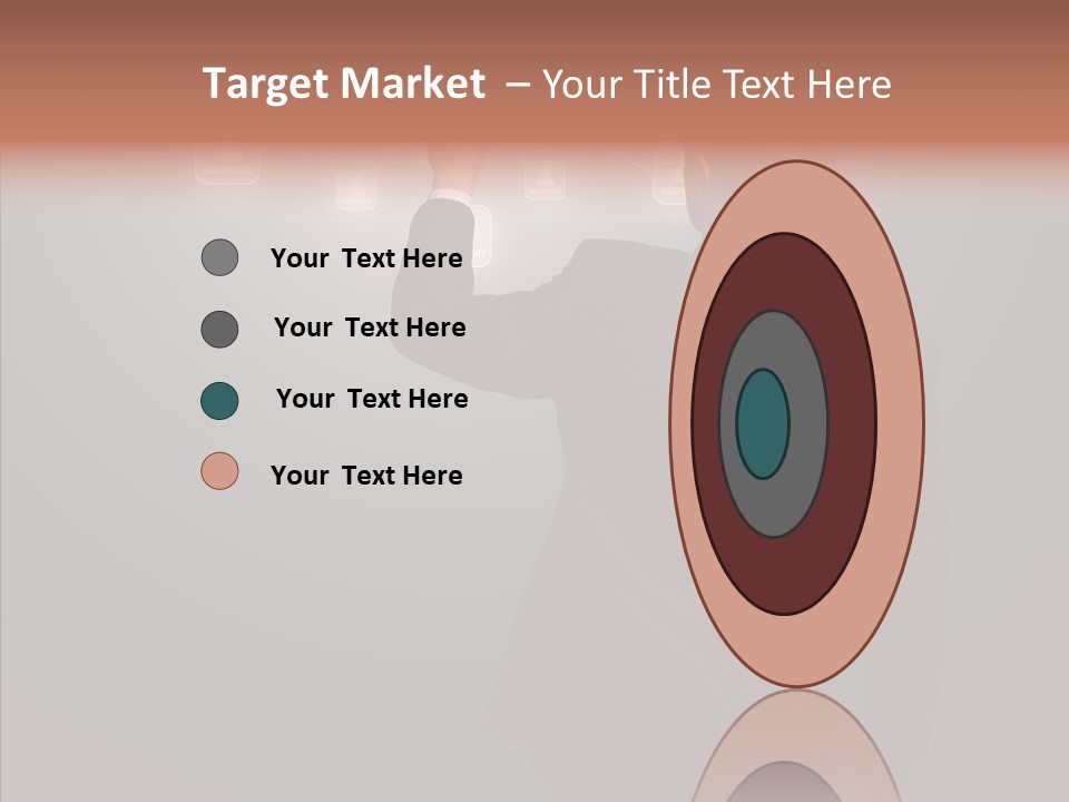 Future E Mail Symbol PowerPoint Template