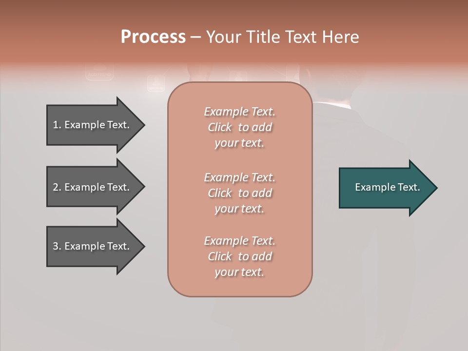 Future E Mail Symbol PowerPoint Template