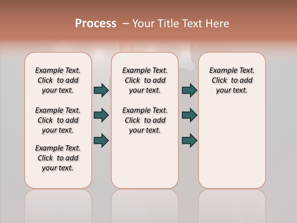 Future E Mail Symbol PowerPoint Template