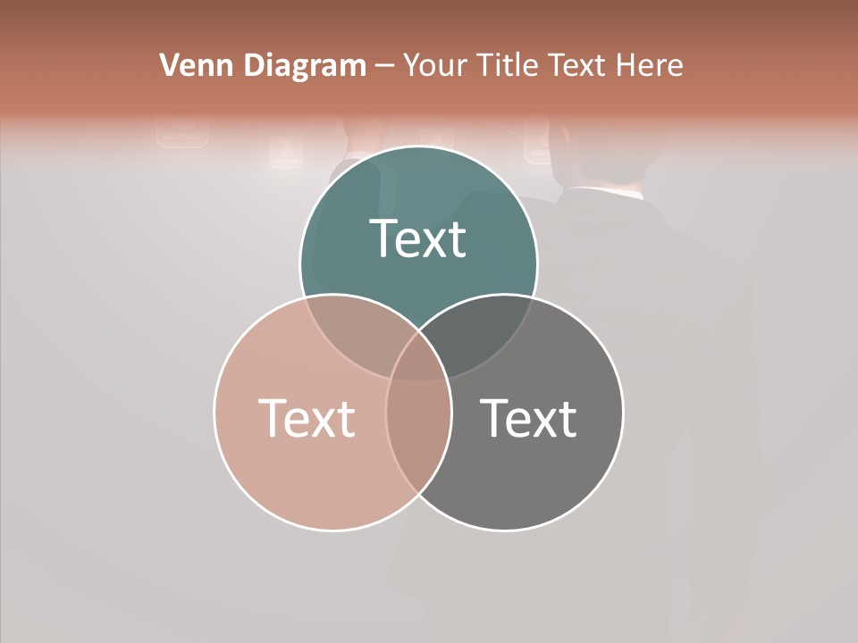 Future E Mail Symbol PowerPoint Template