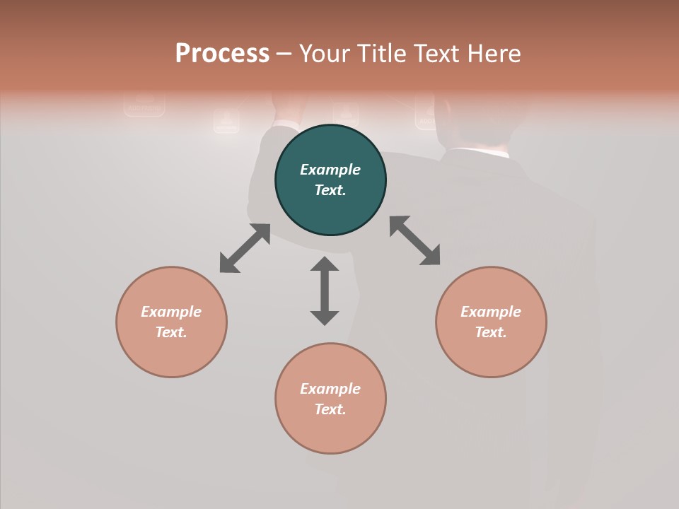 Future E Mail Symbol PowerPoint Template