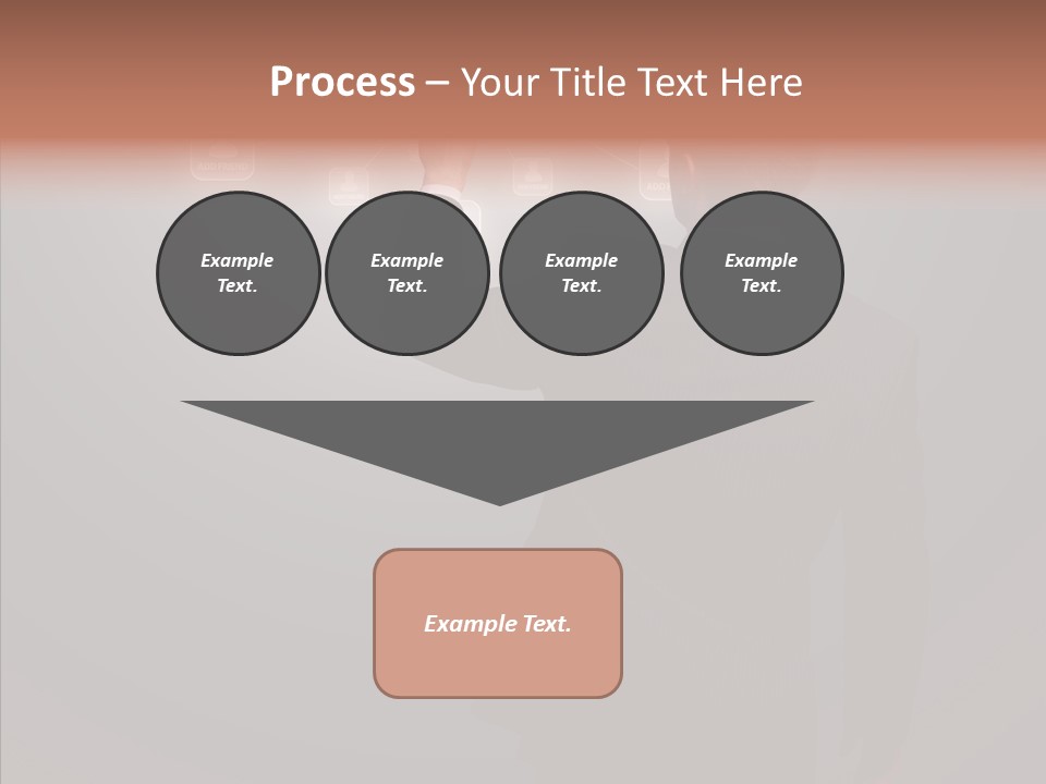 Future E Mail Symbol PowerPoint Template