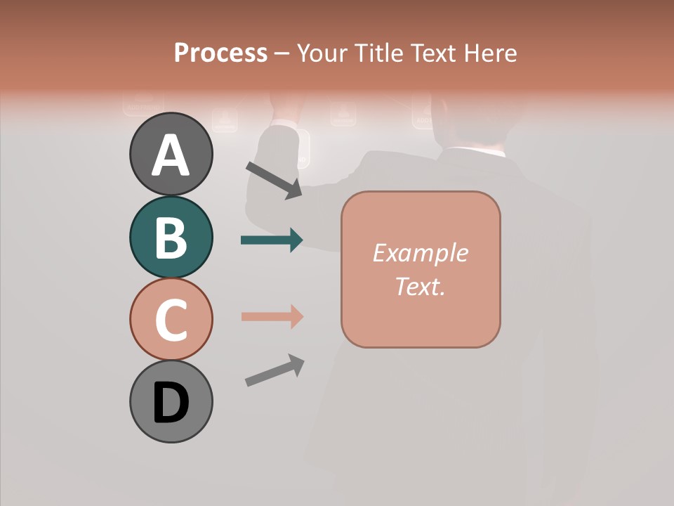 Future E Mail Symbol PowerPoint Template