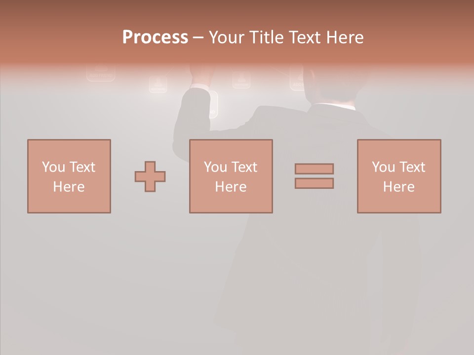 Future E Mail Symbol PowerPoint Template