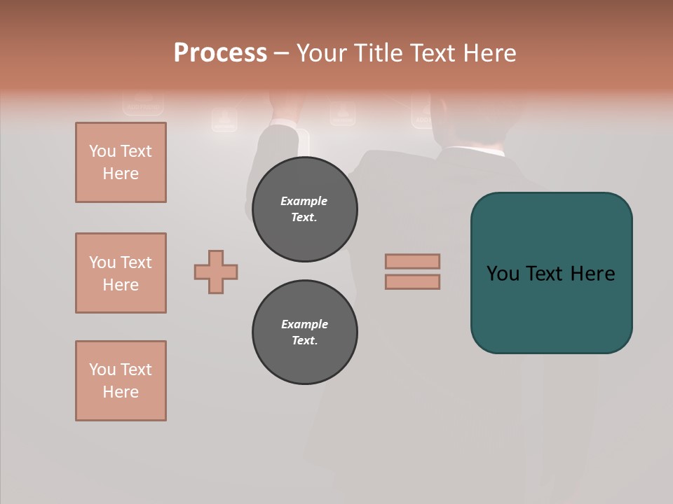 Future E Mail Symbol PowerPoint Template