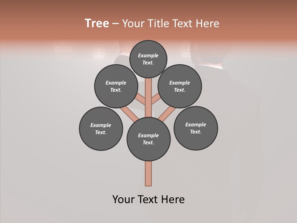 Future E Mail Symbol PowerPoint Template