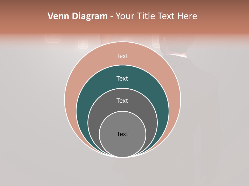 Future E Mail Symbol PowerPoint Template