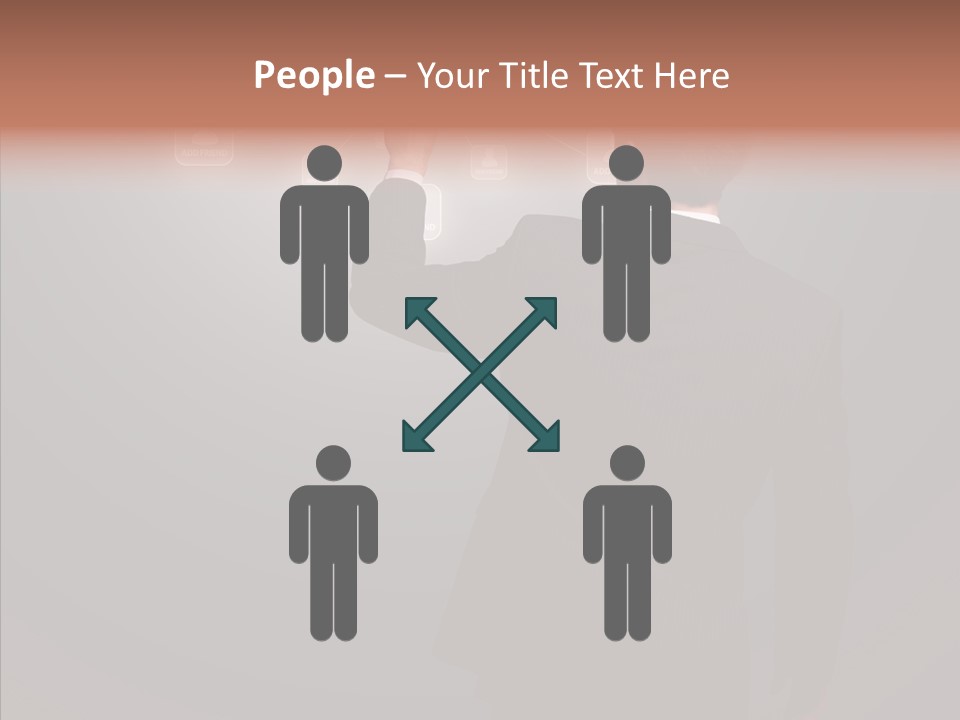 Future E Mail Symbol PowerPoint Template