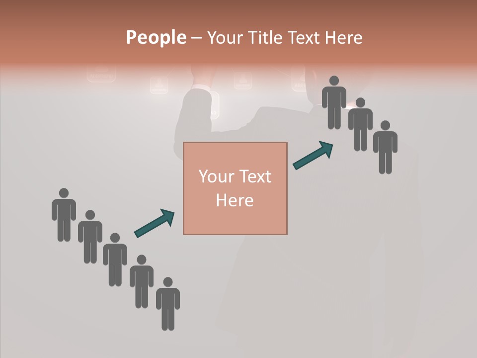 Future E Mail Symbol PowerPoint Template