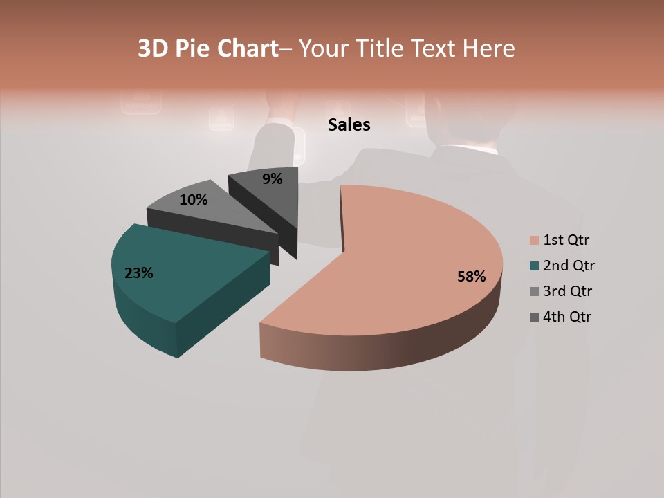 Future E Mail Symbol PowerPoint Template