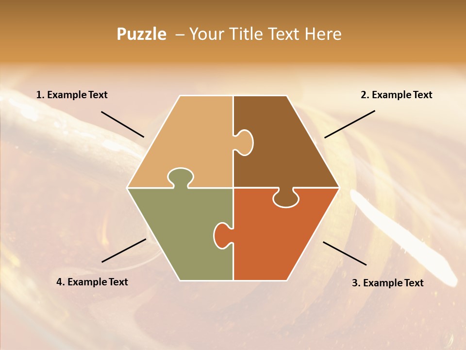 Sweetener Nature Dinner PowerPoint Template